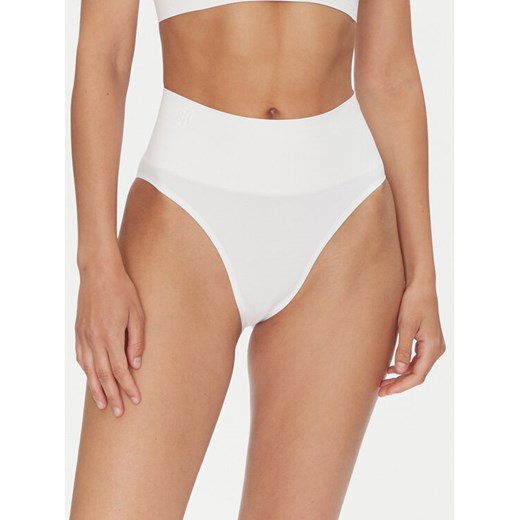 LAUREN RALPH LAUREN Figi klasyczne z wysokim stanem 4L0020 Écru ze sklepu MODIVO w kategorii Majtki damskie - zdjęcie 182600170