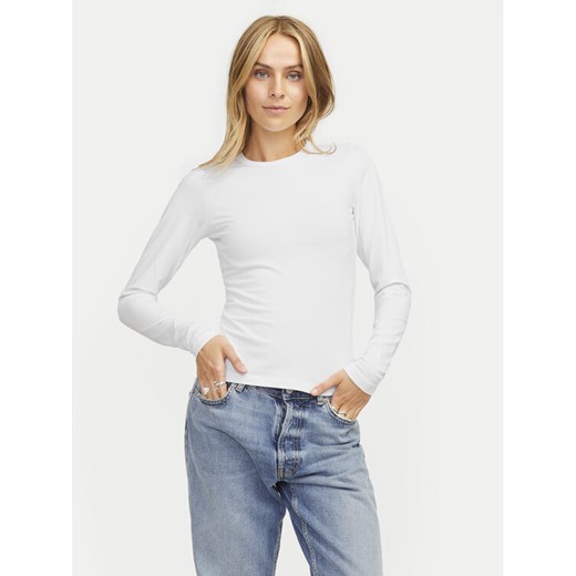 JJXX Bluzka Celine 12258414 Biały Slim Fit Jjxx XL MODIVO