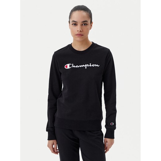 Champion Bluza 117752 Czarny Regular Fit ze sklepu MODIVO w kategorii Bluzy damskie - zdjęcie 182600242