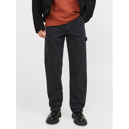 Jack&Jones Jeansy Eddie 12252802 Czarny Loose Fit ze sklepu MODIVO w kategorii Jeansy męskie - zdjęcie 182600243