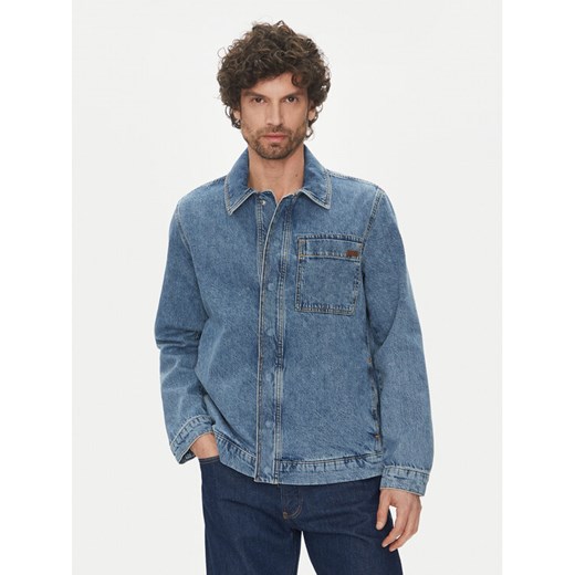 Liu Jo Kurtka jeansowa QA5300 D0257 78263 Granatowy Regular Fit ze sklepu MODIVO w kategorii Kurtki męskie - zdjęcie 182600244