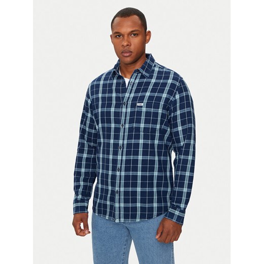 Wrangler Koszula 112357231 Czerwony Regular Fit ze sklepu MODIVO w kategorii Koszule męskie - zdjęcie 182600250
