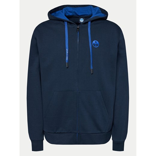 North Sails Bluza 691224 Granatowy Regular Fit ze sklepu MODIVO w kategorii Bluzy męskie - zdjęcie 182600252