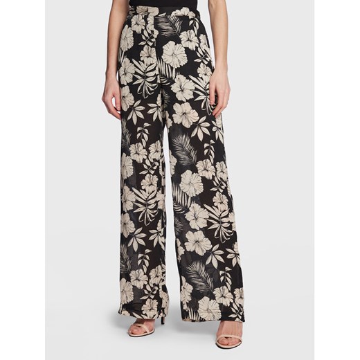 Pinko Spodnie materiałowe Taccagno 100910 A0OF Czarny Relaxed Fit ze sklepu MODIVO w kategorii Spodnie damskie - zdjęcie 182600291