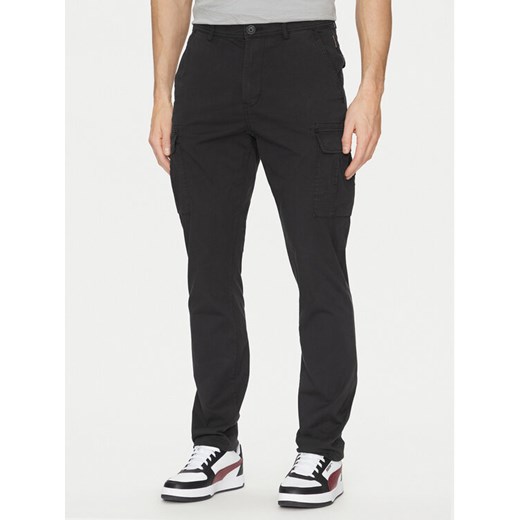Napapijri Spodnie materiałowe NP0A4IDQ0411 Szary Regular Fit ze sklepu MODIVO w kategorii Spodnie męskie - zdjęcie 182600351