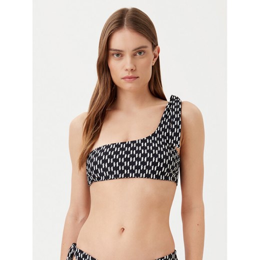 KARL LAGERFELD Góra od bikini A1W46041 Czarny ze sklepu MODIVO w kategorii Stroje kąpielowe - zdjęcie 182600381