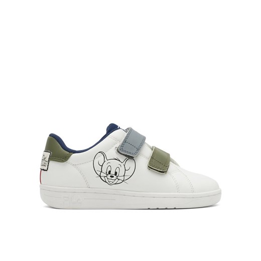 Fila Sneakersy Wb Crosscourt 2 FFK0096.13172 Biały ze sklepu MODIVO w kategorii Trampki dziecięce - zdjęcie 182600441