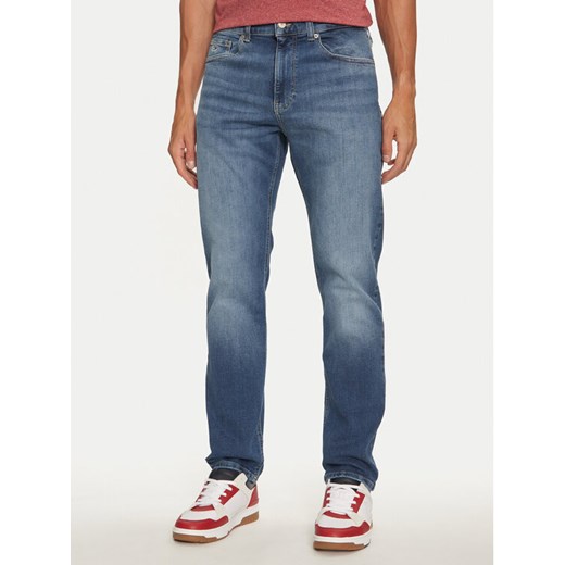 Tommy Jeans Jeansy Ryan DM0DM21054 Granatowy Slim Fit ze sklepu MODIVO w kategorii Jeansy męskie - zdjęcie 182600522