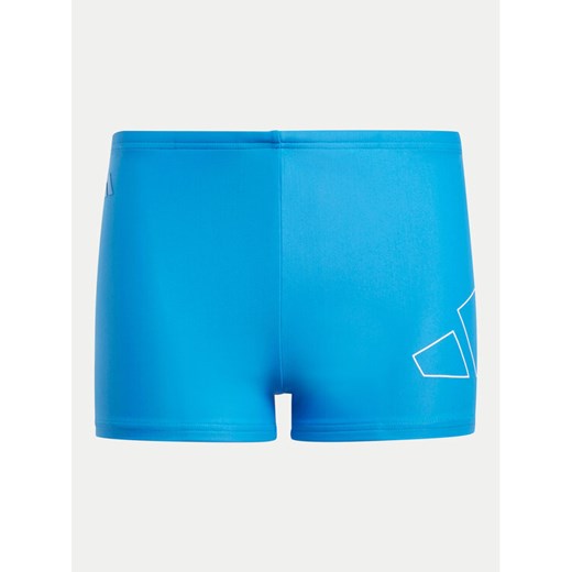 adidas Kąpielówki Performance Big Bars JE8862 Niebieski ze sklepu MODIVO w kategorii Kąpielówki chłopięce - zdjęcie 182600530