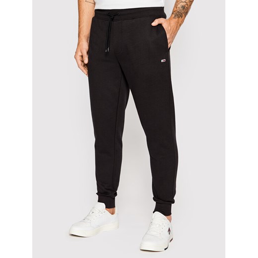 Tommy Jeans Spodnie dresowe DM0DM15380 Czarny Slim Fit Tommy Jeans XXL MODIVO