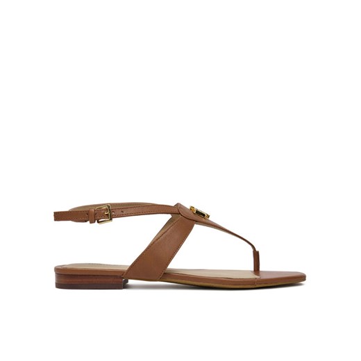 LAUREN RALPH LAUREN Sandały Everley 802959145002 Brązowy ze sklepu MODIVO w kategorii Sandały damskie - zdjęcie 182600580