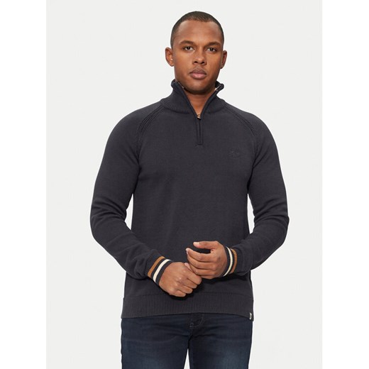 INDICODE Sweter Skyler 35-768 Granatowy Regular Fit ze sklepu MODIVO w kategorii Swetry męskie - zdjęcie 182600594