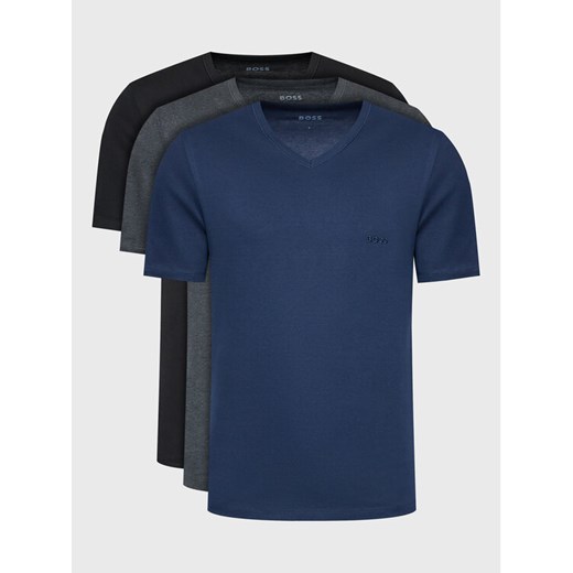 Boss Komplet 3 t-shirtów Classic 50475285 Kolorowy Regular Fit ze sklepu MODIVO w kategorii T-shirty męskie - zdjęcie 182600604