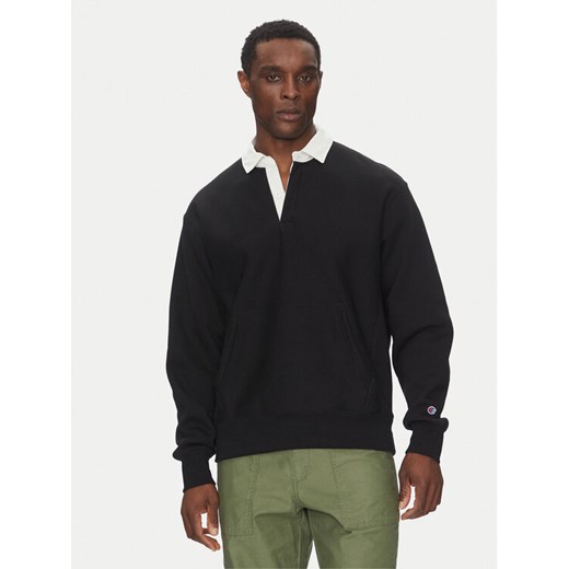 Champion Bluza 220760 Czarny Standard Fit ze sklepu MODIVO w kategorii Bluzy męskie - zdjęcie 182600652