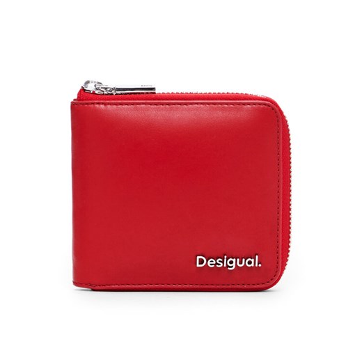 Desigual Mały Portfel Damski 24WAYL02 Czerwony ze sklepu MODIVO w kategorii Portfele damskie - zdjęcie 182600682