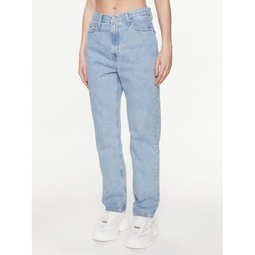 Tommy Jeans Jeansy Julie DW0DW15739 Błękitny Straight Fit Tommy Jeans 31_30 MODIVO