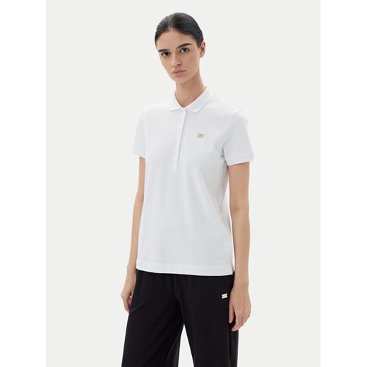 EA7 Emporio Armani Polo 7W000030 AF12450 U0002 Biały Regular Fit ze sklepu MODIVO w kategorii Bluzki damskie - zdjęcie 182600751