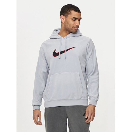 Nike Polar FQ8820 Szary Regular Fit ze sklepu MODIVO w kategorii Bluzy męskie - zdjęcie 182600773