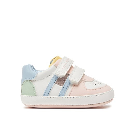 Tommy Hilfiger Sneakersy Flag Low Cut Velcro T0A9-33720-1528 Biały ze sklepu MODIVO w kategorii Buty sportowe dziecięce - zdjęcie 182600821