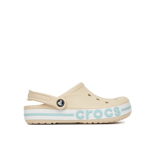 Crocs Klapki BAYABAND CLOG 205089-1LI Beżowy ze sklepu MODIVO w kategorii Klapki męskie - zdjęcie 182600944
