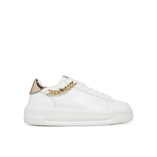 LOVE MOSCHINO Sneakersy JA15505G0MIAP10A Biały ze sklepu MODIVO w kategorii Buty sportowe damskie - zdjęcie 182600960