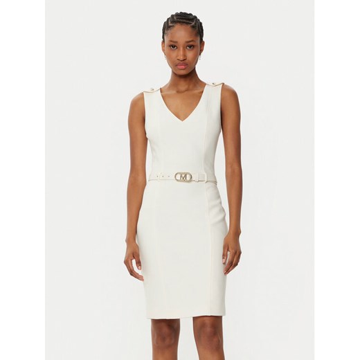 Marciano Guess Sukienka koktajlowa 5RGK10 6302A Beżowy Bodycon Fit ze sklepu MODIVO w kategorii Sukienki - zdjęcie 182600963