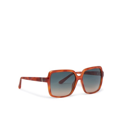Guess Okulary przeciwsłoneczne GU00157 Brązowy ze sklepu MODIVO w kategorii Okulary przeciwsłoneczne damskie - zdjęcie 182600974