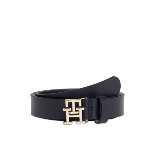 Tommy Hilfiger Pasek Damski AW0AW15182 Granatowy ze sklepu MODIVO w kategorii Paski damskie - zdjęcie 182600990