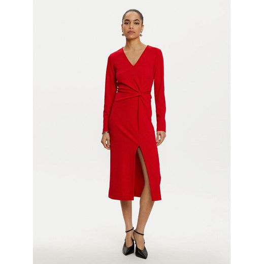 Joseph Ribkoff Sukienka koktajlowa 243308 Czerwony Slim Fit ze sklepu MODIVO w kategorii Sukienki - zdjęcie 182601010