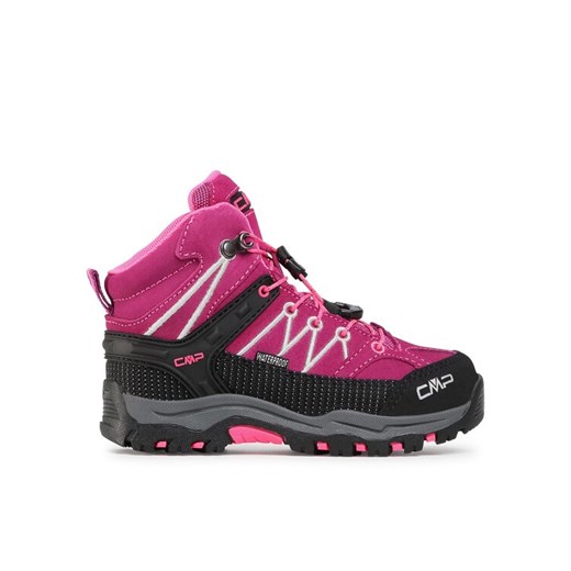 CMP Trekkingi Kids Rigel Mid Wp 3Q12944 Różowy ze sklepu MODIVO w kategorii Buty trekkingowe dziecięce - zdjęcie 182601012