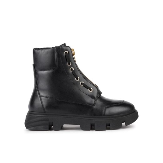 Geox Botki D Vilde D36UAB 00085 C9999 Czarny ze sklepu MODIVO w kategorii Workery damskie - zdjęcie 182601050