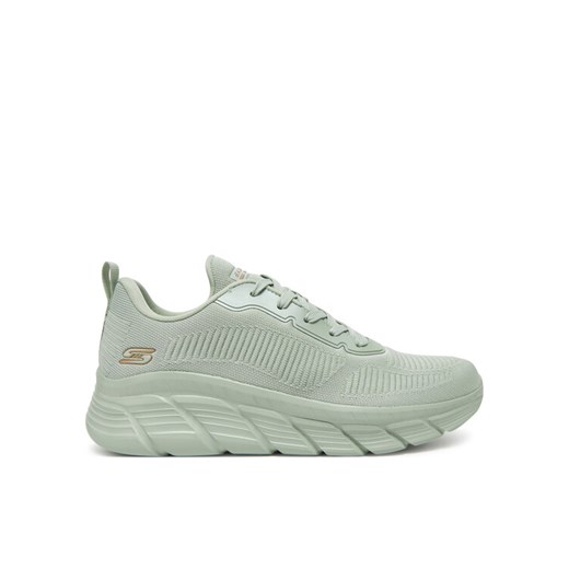 Skechers Sneakersy Bobs B Flex Hi-Flying Hi 117385/SAGE Zielony ze sklepu MODIVO w kategorii Buty sportowe damskie - zdjęcie 182601094