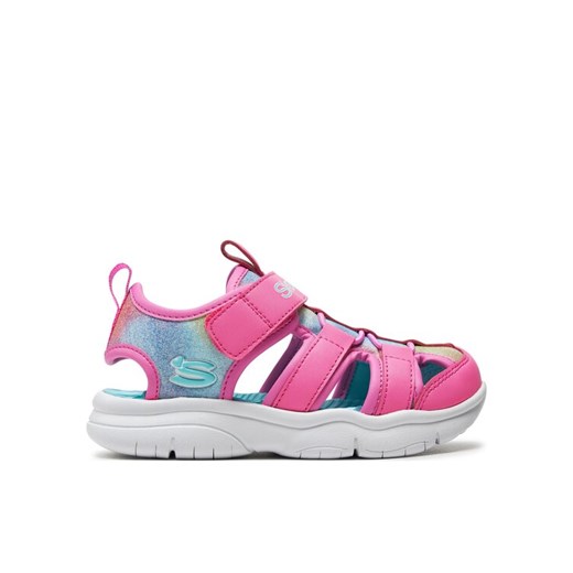 Skechers Sandały 303276L/HPMT Różowy ze sklepu MODIVO w kategorii Sandały dziecięce - zdjęcie 182601150