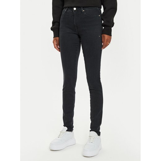 Guess Jeansy W4BAJ3 D5HA1 Czarny Skinny Fit ze sklepu MODIVO w kategorii Jeansy damskie - zdjęcie 182601220