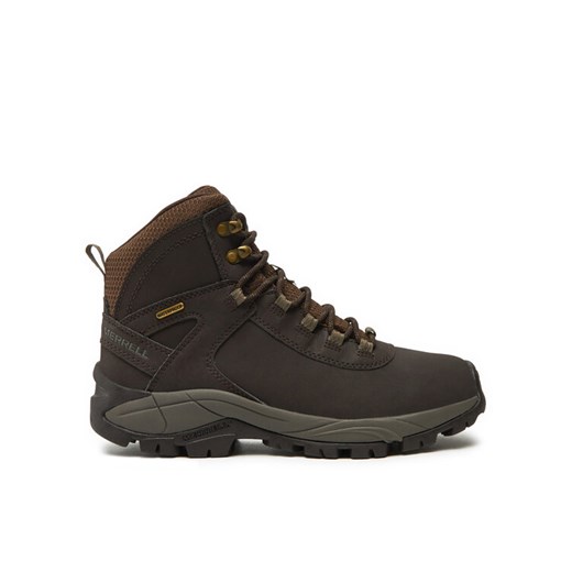 Merrell Trekkingi Vego Mid Ltr Wp J311539C Brązowy ze sklepu MODIVO w kategorii Buty trekkingowe męskie - zdjęcie 182601230