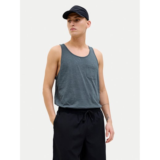 Jack&Jones Tank top Varenna 12273165 Szary Regular Fit ze sklepu MODIVO w kategorii T-shirty męskie - zdjęcie 182601233