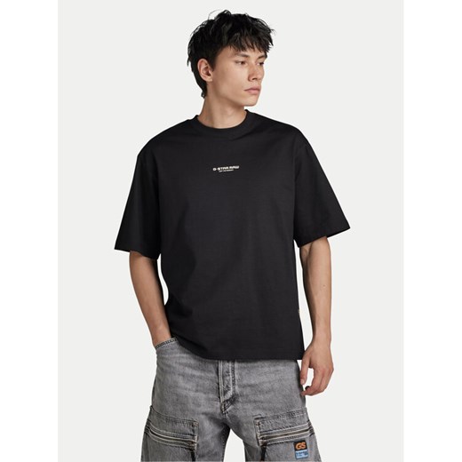 G-Star Raw T-Shirt Center D24780-C336 Czarny Boxy Fit ze sklepu MODIVO w kategorii T-shirty męskie - zdjęcie 182601252