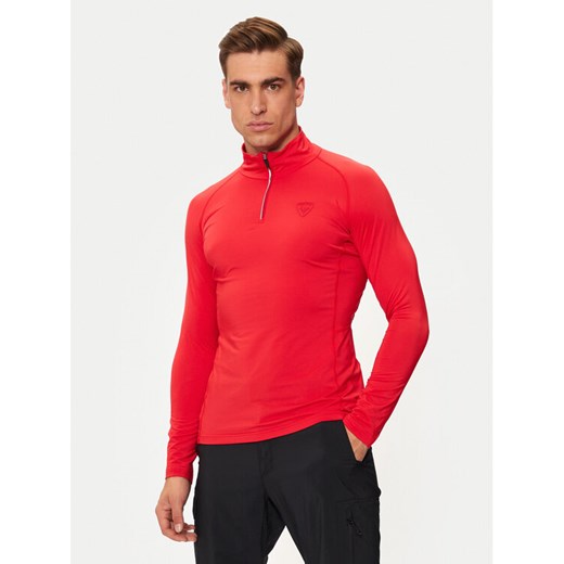 Rossignol Koszulka techniczna RLMML07 Czerwony Regular Fit ze sklepu MODIVO w kategorii Bielizna termoaktywna męska - zdjęcie 182601281