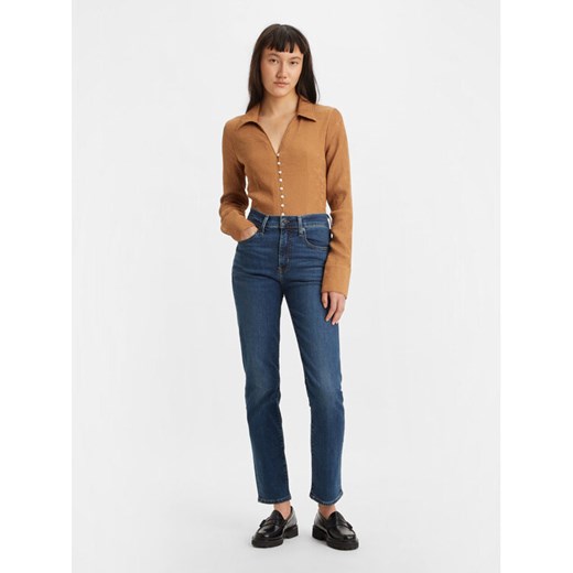 Levi's® Jeansy 724™ 18883-0207 Niebieski Slim Fit ze sklepu MODIVO w kategorii Jeansy damskie - zdjęcie 182601401