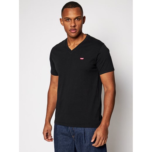 Levi's® T-Shirt Original Housemark Tee 85641-0001 Czarny Standard Fit ze sklepu MODIVO w kategorii T-shirty męskie - zdjęcie 182601562