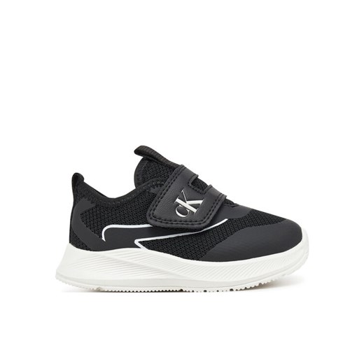 Calvin Klein Jeans Sneakersy Low Cut Velcro V1X9-83001-1697 M Czarny ze sklepu MODIVO w kategorii Buty sportowe dziecięce - zdjęcie 182601601