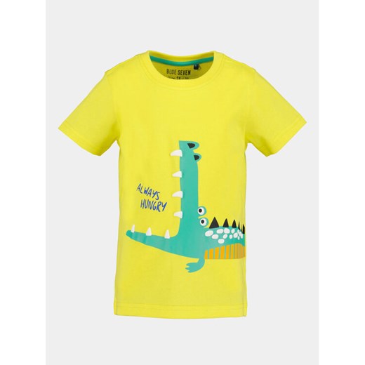 Blue Seven T-Shirt 802327 X Żółty Regular Fit ze sklepu MODIVO w kategorii T-shirty chłopięce - zdjęcie 182601661