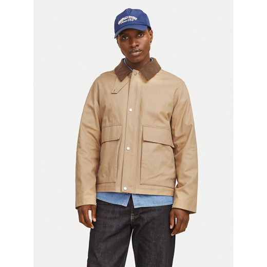 Jack&Jones Kurtka przejściowa Manchester 12272884 Beżowy Regular Fit ze sklepu MODIVO w kategorii Kurtki męskie - zdjęcie 182601744