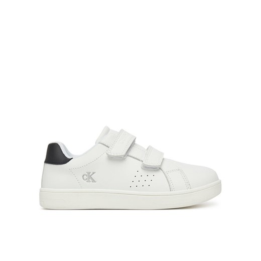 Calvin Klein Jeans Sneakersy Low Cut Velcro Sneaker V1X9-82074-1355 S Biały ze sklepu MODIVO w kategorii Buty sportowe dziecięce - zdjęcie 182601813