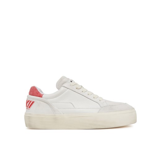 Inuikii Sneakersy Lila Low 30102-850 Biały ze sklepu MODIVO w kategorii Buty sportowe damskie - zdjęcie 182601814