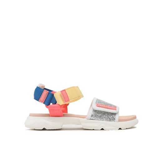Pepe Jeans Sandały Ventura Sandal G PGS90190 Srebrny ze sklepu MODIVO w kategorii Sandały dziecięce - zdjęcie 182601854