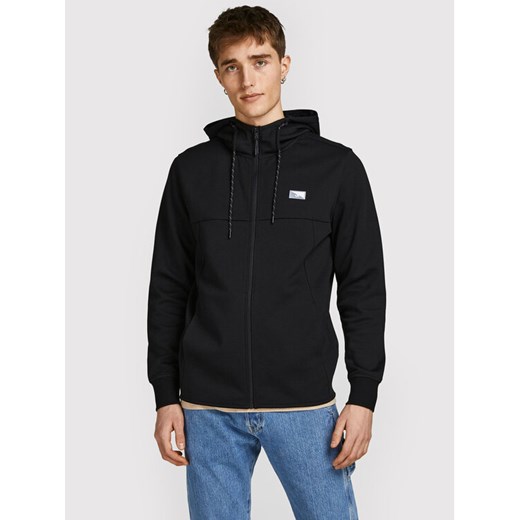 Jack&Jones Bluza Air 12204926 Czarny Regular Fit ze sklepu MODIVO w kategorii Bluzy męskie - zdjęcie 182601863