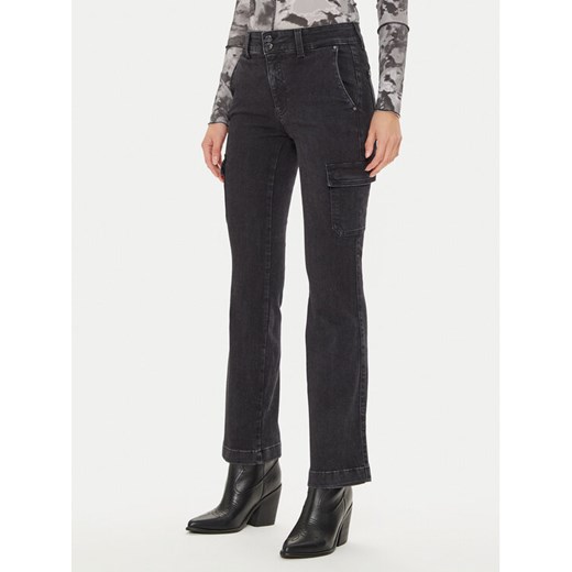 Guess Jeansy W4BA1B D5JF2 Szary Slim Fit ze sklepu MODIVO w kategorii Jeansy damskie - zdjęcie 182601891