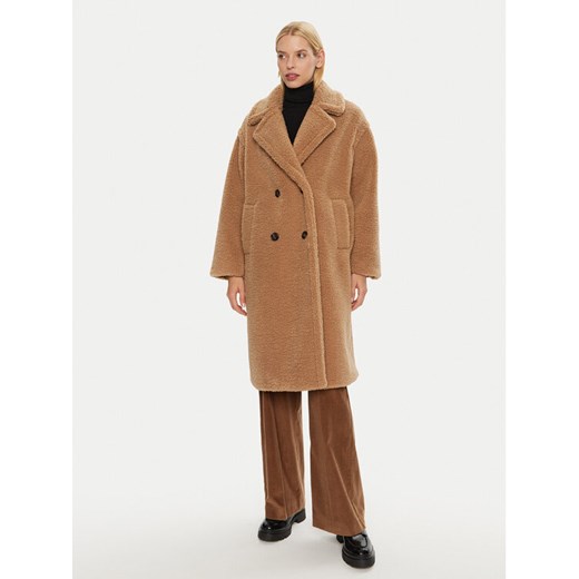 JOOP! Kożuch 58 JW244C154 30044229 Beżowy Regular Fit ze sklepu MODIVO w kategorii Kożuchy - zdjęcie 182601921