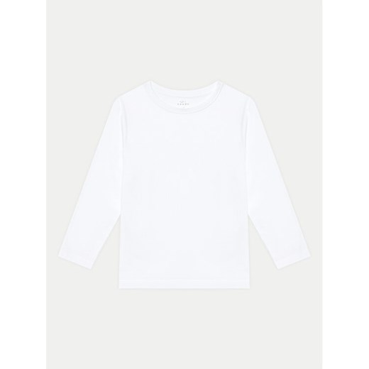 NAME IT Bluza 13232311 Biały Regular Fit ze sklepu MODIVO w kategorii Bluzy dziewczęce - zdjęcie 182602070